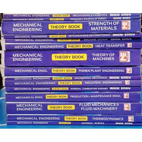 Mechanical Engineering Classroom Study Package Original Books 2023